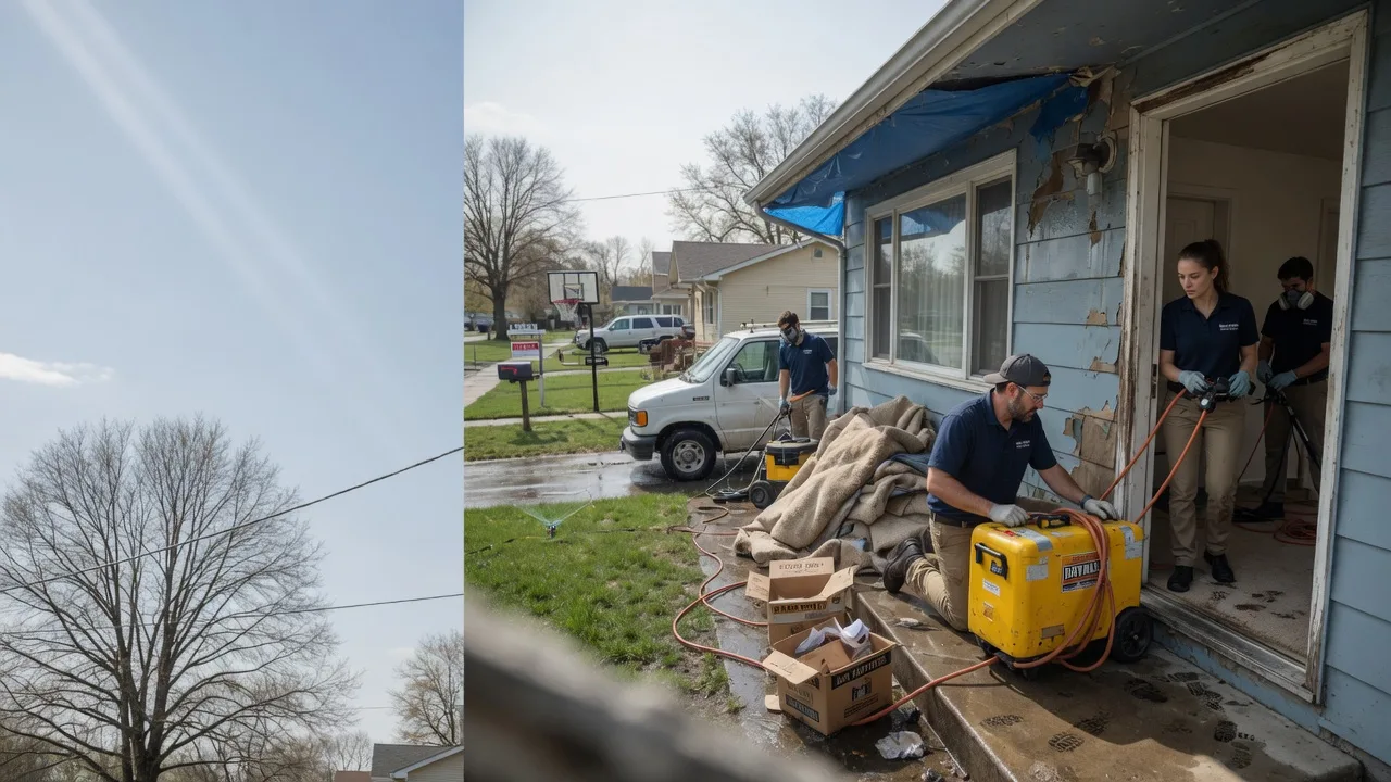 Basement Flood Cleanup in East Tawas, MI near me
